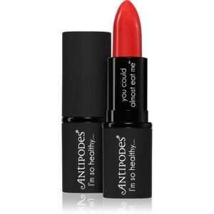Antipodes Moisture-Boost Natural Lipstick tápláló rúzs árnyalat West Coast Sunset 4 g kép