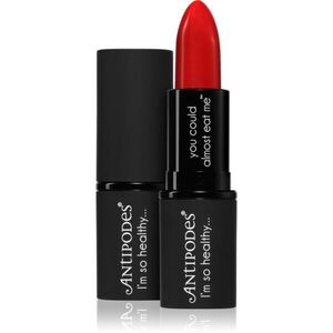 Antipodes Moisture-Boost Natural Lipstick tápláló rúzs árnyalat Forest Berry Red 4 g kép