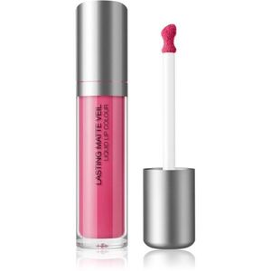 KIKO Milano Lasting Matte Veil hosszantartó folyékony rúzs matt hatással árnyalat 14 Magenta 4 ml kép