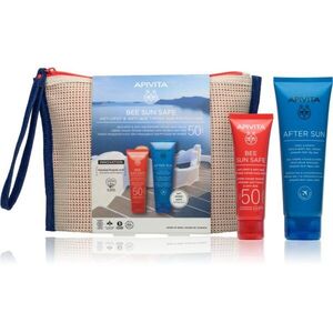 Apivita Bee Sun Safe Anti-spot & Anti-age Tinted Sun Protection szett napozáshoz kép