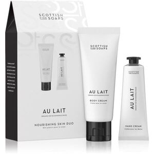 Scottish Fine Soaps Au Lait ajándékszett kézre kép