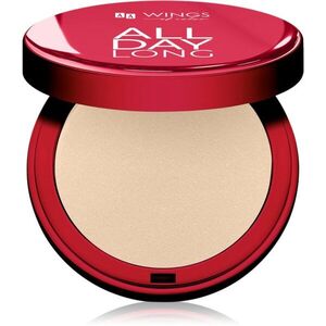AA Wings of Color All Day Long Pressed Setting Powder kompakt púder matt hatással árnyalat 02 Natural Medium 9 g kép