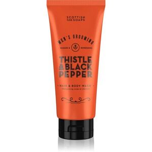 Scottish Fine Soaps Thistle & Black Pepper tusfürdő gél uraknak 200 ml kép
