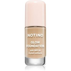 Notino Glow Foundation With SPF 50 & Plant Extracts élénkítő make-up SPF 50 02 Light Warm 30 ml kép