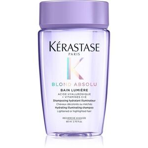 Kérastase Blond Absolu Bain Lumière samponfürdő szőkített vagy melírozott hajra 80 ml kép