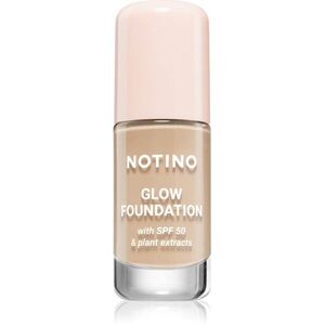 Notino Glow Foundation With SPF 50 & Plant Extracts élénkítő make-up SPF 50 01 Light Warm 30 ml kép