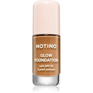 Notino Glow Foundation With SPF 50 & Plant Extracts élénkítő make-up SPF 50 01 Medium Deep Warm 30 ml kép