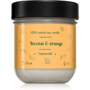 Tropicandle Incense & Orange illatgyertya 170 ml kép