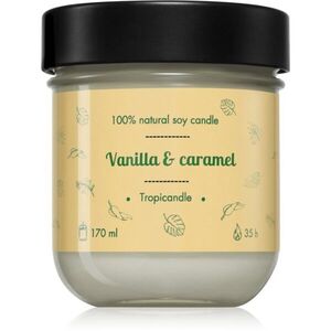 Tropicandle Vanilla & Caramel illatgyertya 170 ml kép