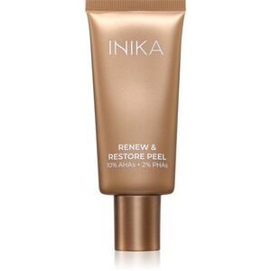 INIKA Organic Renew + Restore Peel élénkítő peelinges maszk A.H.A.-val (Alpha Hydroxy Acids) 30 ml kép
