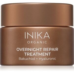 INIKA Organic Overnight Repair Treatment éjszakai regeneráló maszk a bőr intenzív hidratálásához 50 ml kép