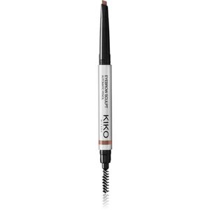 KIKO Milano Eyebrow Sculpt automatikus szemöldökceruza kefével árnyalat 03 Brunettes 0.25 g kép