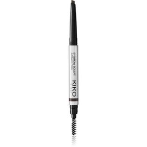 KIKO Milano Eyebrow Sculpt automatikus szemöldökceruza kefével árnyalat 06 Blackhaired 0.25 g kép