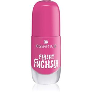 essence Gel Nail Polish géles körömlakk árnyalat 28 FLASHY FUCHSIA 8 ml kép