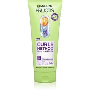 Garnier Fructis Curls Method hidratáló kondicionáló a hullámos és göndör hajra 200 ml kép