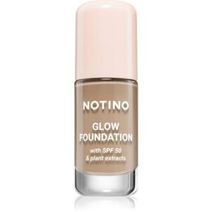 Notino Glow Foundation With SPF 50 & Plant Extracts élénkítő make-up SPF 50 03 Light Warm 30 ml kép