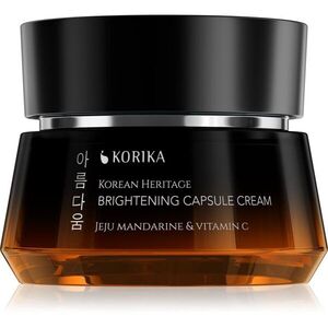 KORIKA Korean Heritage Jeju Mandarine & Vitamin C Brightening Capsule Cream élénkítő krém C vitamin 50 ml kép