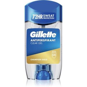 Gillette Champion Gold Antiperspirant Clear Gel zselés izzadásgátló uraknak 70 ml kép
