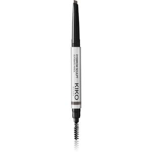KIKO Milano Eyebrow Sculpt automatikus szemöldökceruza kefével árnyalat 10 Grey 0.25 g kép