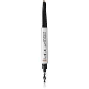 KIKO Milano Eyebrow Sculpt automatikus szemöldökceruza kefével árnyalat 07 Cool Light Blondes 0.25 g kép