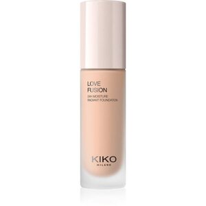 KIKO Milano Love Fusion 24H Moisture Radiant Foundation tartós krémalapozó hidratáló hatással árnyalat 5 Neutral Gold 30 ml kép