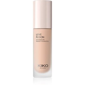 KIKO Milano Love Fusion 24H Moisture Radiant Foundation tartós krémalapozó hidratáló hatással árnyalat 3.5 Neutral 30 ml kép
