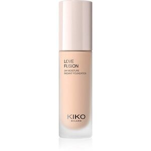KIKO Milano Love Fusion 24H Moisture Radiant Foundation tartós krémalapozó hidratáló hatással árnyalat 2 Neutral Rose 30 ml kép