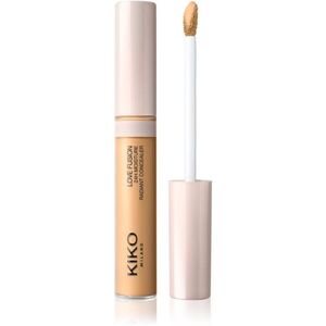 KIKO Milano Love Fusion 24H Moisture Radiant Concealer tartós korrektor hidratáló hatással árnyalat 16 Rich Golden 8 ml kép