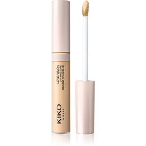 KIKO Milano Love Fusion 24H Moisture Radiant Concealer tartós korrektor hidratáló hatással árnyalat 10 Hazelnut 8 ml kép