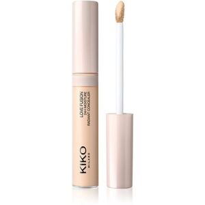 KIKO Milano Love Fusion 24H Moisture Radiant Concealer tartós korrektor hidratáló hatással árnyalat 03 Neutral Gold 8 ml kép