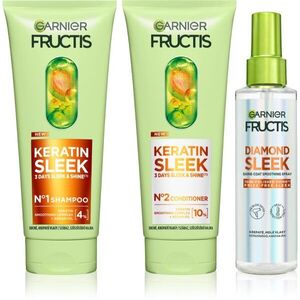 Garnier Sleek Routine szett száraz hajra kép