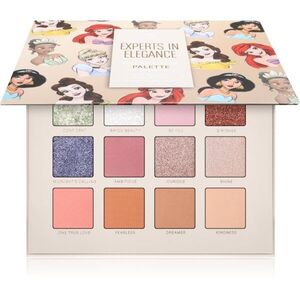 Mad Beauty Disney Princess Experts In Elegance szemhéjfesték paletta 12x2.5 g kép