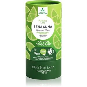 BEN&ANNA Natural Deodorant Persian Lime izzadásgátló deo stift 40 g kép