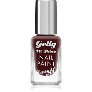 Barry M Gelly Hi Shine körömlakk árnyalat Black Cherry 10 ml kép