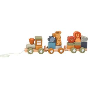 2Kids Toys Wooden Train kisvonat fából készült 18m+ 1 db kép