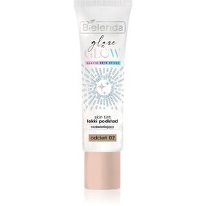 Bielenda GLAZE & GLOW könnyű alapozó világosító hatással árnyalat 02 30 g kép