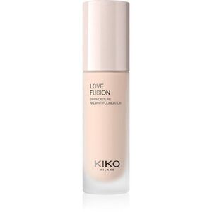 KIKO Milano Love Fusion 24H Moisture Radiant Foundation tartós krémalapozó hidratáló hatással árnyalat 1 Neutral Rose 30 ml kép