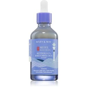 Mary&May Retinol 0.1% Bakuchiol Cica Serum ránctalanító szérum a bőrréteg megújítására 80 ml kép