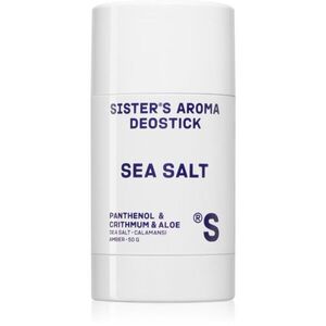 Sister's Aroma Sea Salt Deostick izzadásgátló deo stift szag és izzadás ellen 50 g kép