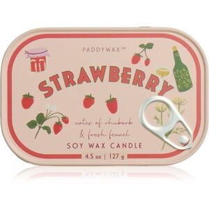 Paddywax Bistro Tin Strawberry illatgyertya alumínium dobozban 127 g kép
