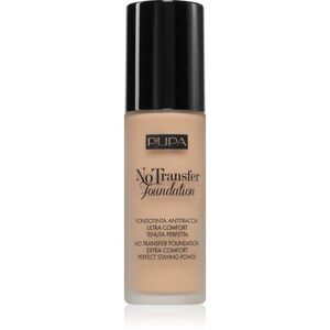 PUPA Milano No Transfer Foundation hidratáló alapozó SPF 15 árnyalat Nude 30 ml kép