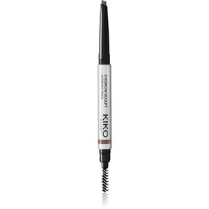 KIKO Milano Eyebrow Sculpt automatikus szemöldökceruza kefével árnyalat 05 Deep Brunettes 0.25 g kép