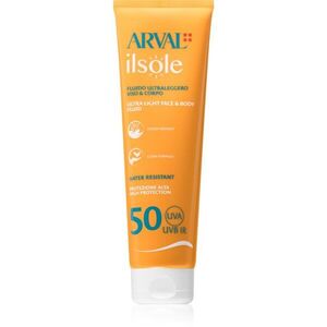Arval IlSole Ultralight Face & Body Fluid fluid testre és arcra SPF 50 150 ml kép
