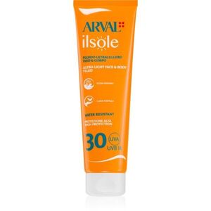 Arval IlSole Ultralight Face & Body Fluid fluid testre és arcra SPF 30 150 ml kép