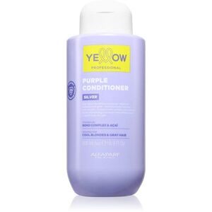 Yellow Professional Silver Purple Conditioner tápláló kondícionáló semlegesíti a sárgás tónusokat 500 ml kép