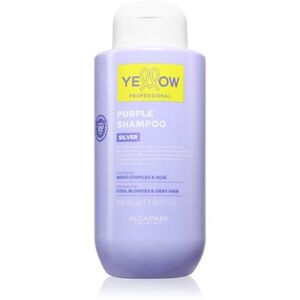 Yellow Professional Silver Purple Shampoo sampon semlegesíti a sárgás tónusokat 500 ml kép