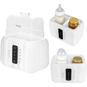 Lionelo Thermup Double White Bottle Warmer 6in1 többfunkciós cumisüveg melegítő 6 in 1 1 db kép