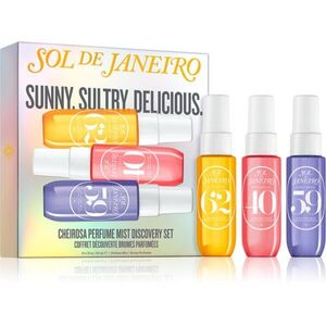Sol de Janeiro Cheirosa Perfume Mist Discovery Set ajándékszett hölgyeknek kép