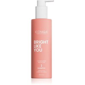 ICONIQUE Professional BRIGHT LIKE YOU Colour & Shine Protection Shampoo megújító sampon festett hajra 250 ml kép