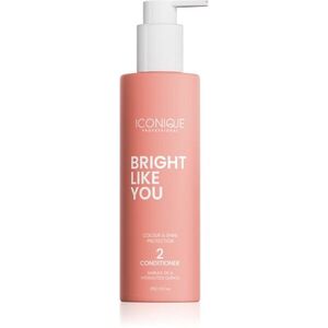 ICONIQUE Professional BRIGHT LIKE YOU Colour & Shine Protection Conditioner megújító kondicionáló festett hajra 250 ml kép